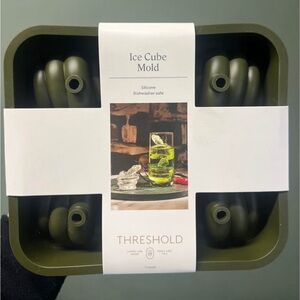 Threshold Olive Silicone Snake Ice Cube Tray